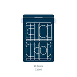 Fieldbar Drinks Box Sea Boat Blue - Pure Apotheca