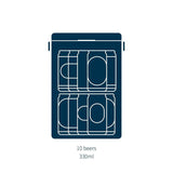 Fieldbar Drinks Box Sea Boat Blue - Pure Apotheca