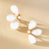 Fifi Flower Pearl Earrings - Pure Apotheca