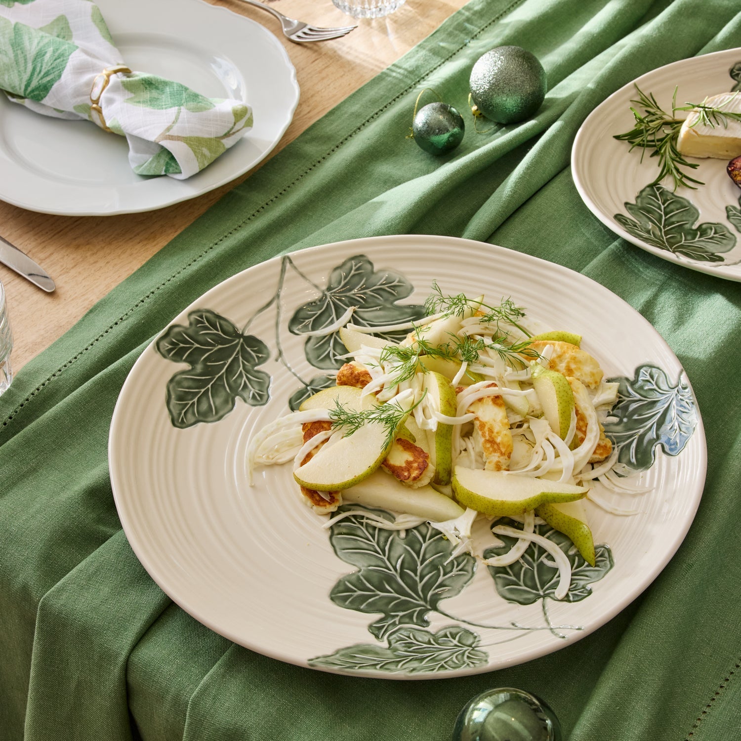 FIG HAND PAINTED SERVING BOWL - Pure Apotheca