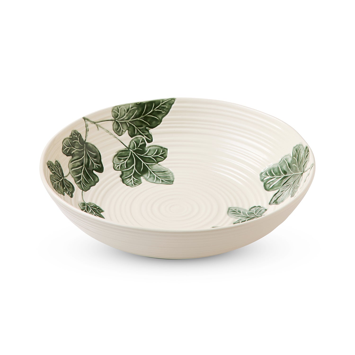 FIG HAND PAINTED SERVING BOWL - Pure Apotheca