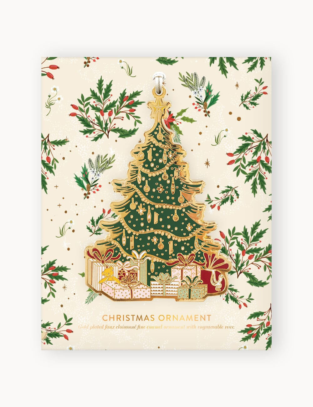 Fine Enamel Christmas Ornament - Christmas Tree - Pure Apotheca