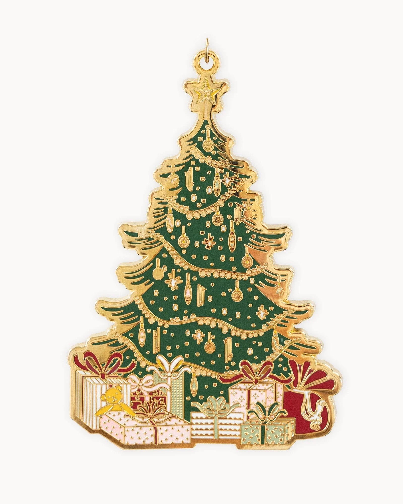 Fine Enamel Christmas Ornament - Christmas Tree - Pure Apotheca