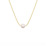 Fine Gold Pearl Necklace - Pure Apotheca