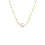 Fine Gold Pearl Necklace - Pure Apotheca