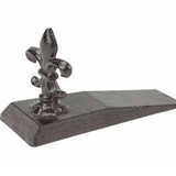 Fleur De Lis Cast Iron Door Wedge - Pure Apotheca