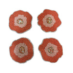 Flora Beaded Coaster Set/4 - Pure Apotheca