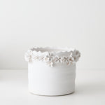 Floreo Pot White 18cmh x 23cmd - Pure Apotheca