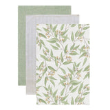 Flowering Gum Teatowel 3PK - Pure Apotheca