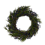 FOLIAGE AND BLUEBERRY WREATH - Pure Apotheca