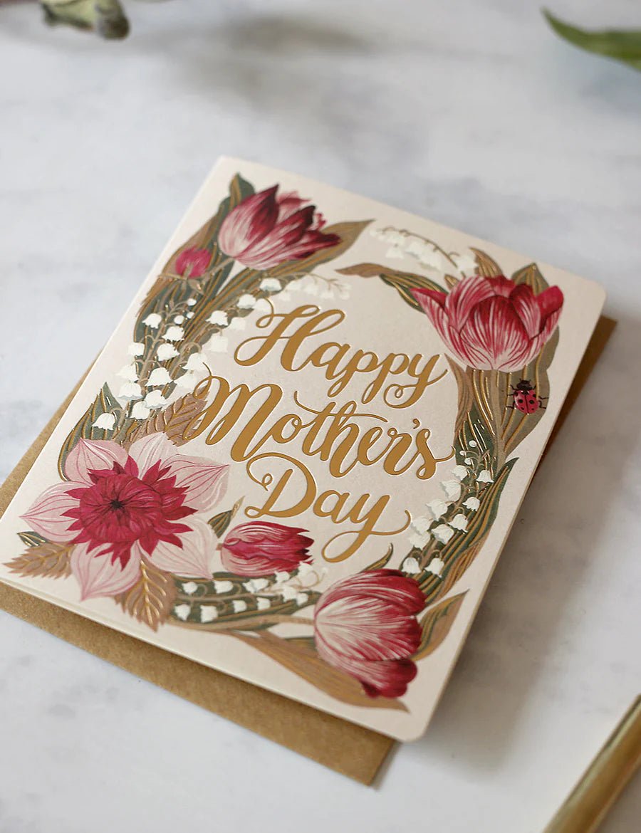 Folk Happy Mother’s Day Card - Pure Apotheca