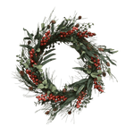 Foraged Red Berry Wreath Large - Pure Apotheca