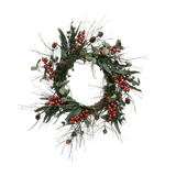 Foraged Red Berry Wreath Small - Pure Apotheca