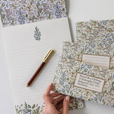 Forget Me Not A4 Lined Writing Pad - Pure Apotheca