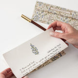 Forget Me Not A4 Lined Writing Pad - Pure Apotheca
