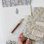 Forget Me Not A4 Lined Writing Pad - Pure Apotheca
