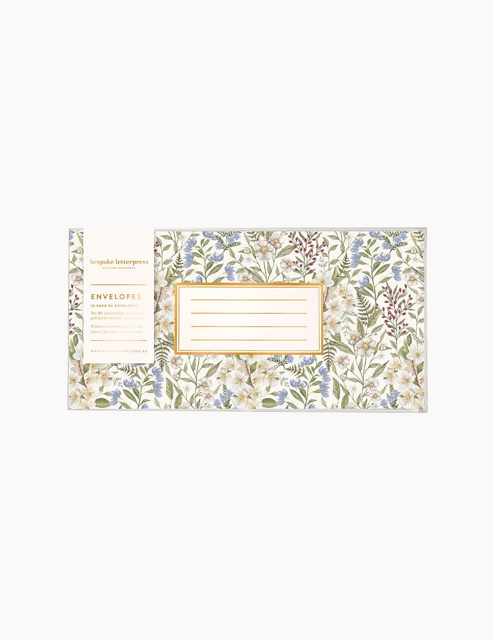Forget Me Not DL Envelopes 10pk - Pure Apotheca