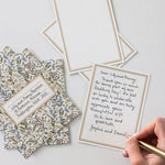 Forget Me Not Notecard Set 4pk - Pure Apotheca