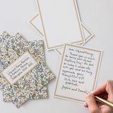 Forget Me Not Notecard Set 4pk - Pure Apotheca