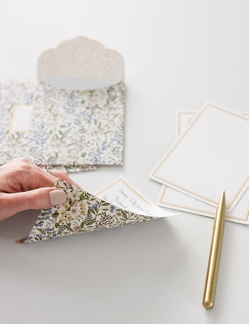 Forget Me Not Notecard Set 4pk - Pure Apotheca