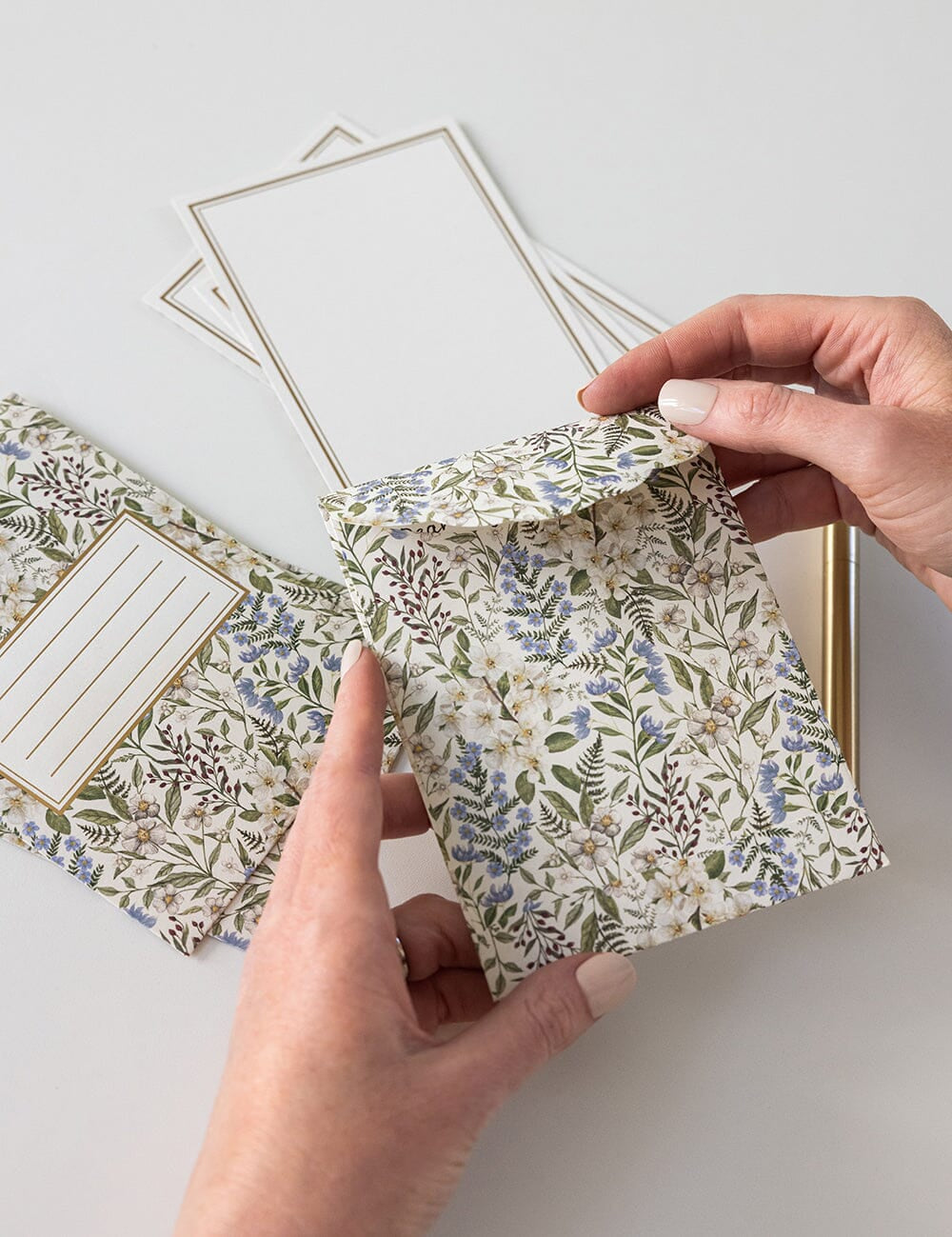 Forget Me Not Notecard Set 4pk - Pure Apotheca