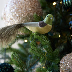 FORREST GREEN BUSHY TAILED CLIP BIRD - Pure Apotheca