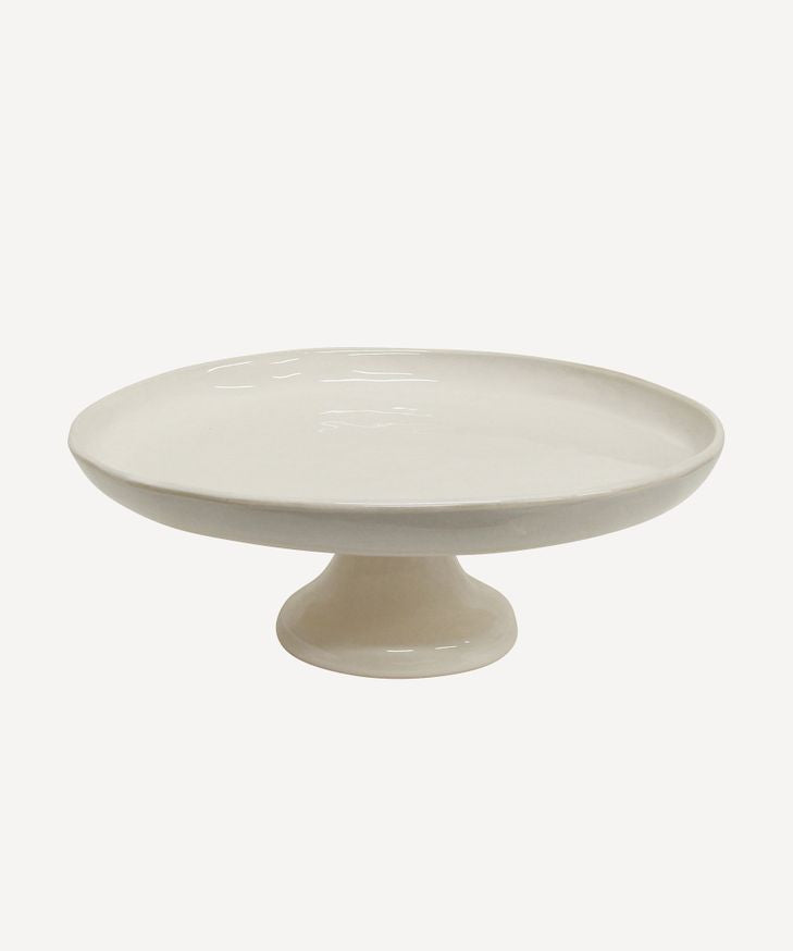 Franco Rustic White Cake Stand - Pure Apotheca