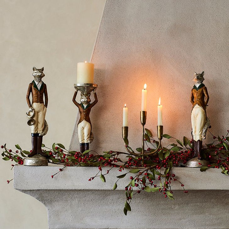 Freddy Fox Candleholder Tail Right - Pure Apotheca