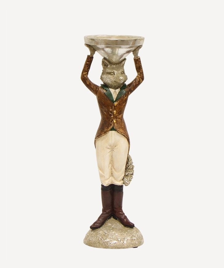 Freddy Fox Candleholder Tail Right - Pure Apotheca