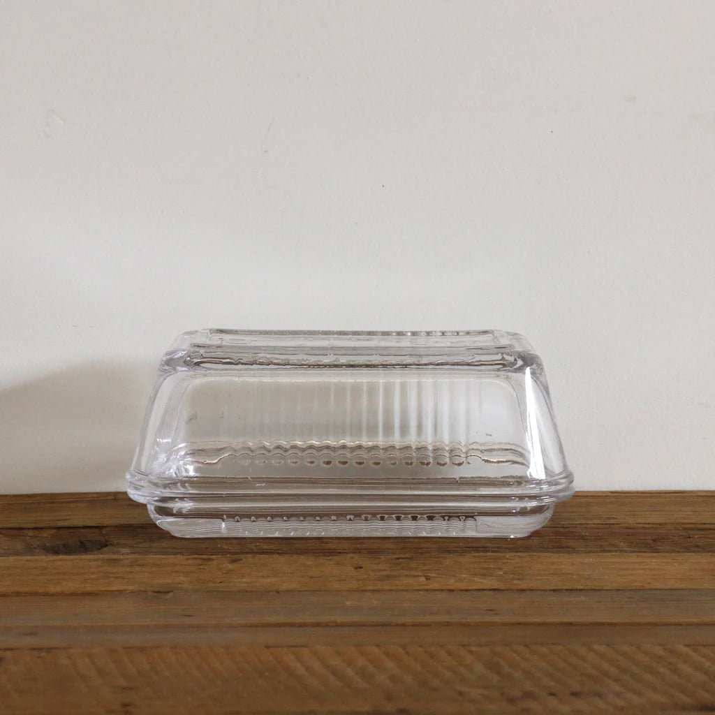 Frette Glass Butter Dish - Pure Apotheca