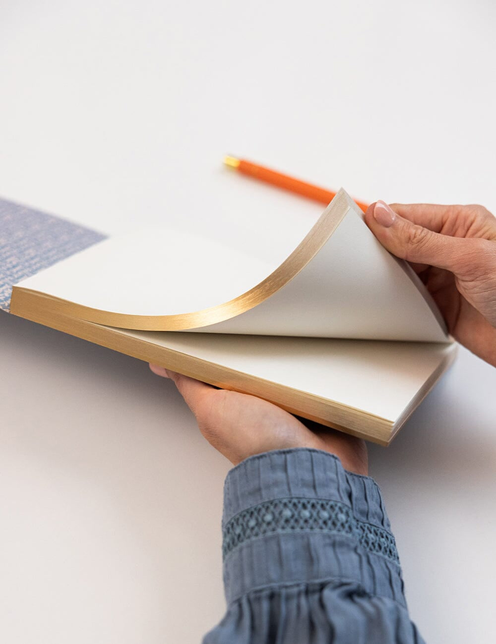 Frost Bramble Notepad Desktop Jotter - Pure Apotheca