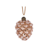 FROSTED COPPER PINECONE BAUBLE - Pure Apotheca