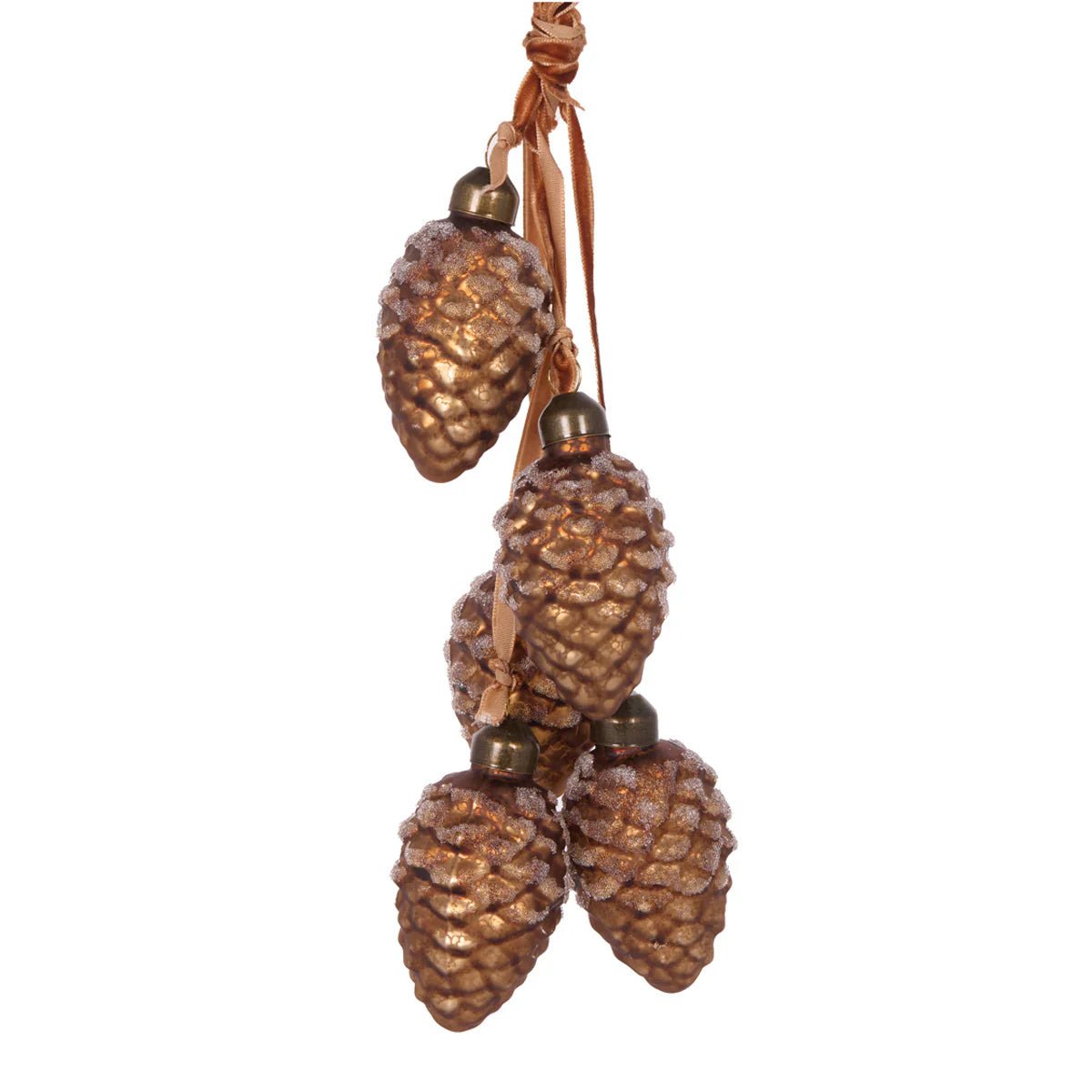 FROSTED COPPER PINECONE CLUSTER - Pure Apotheca