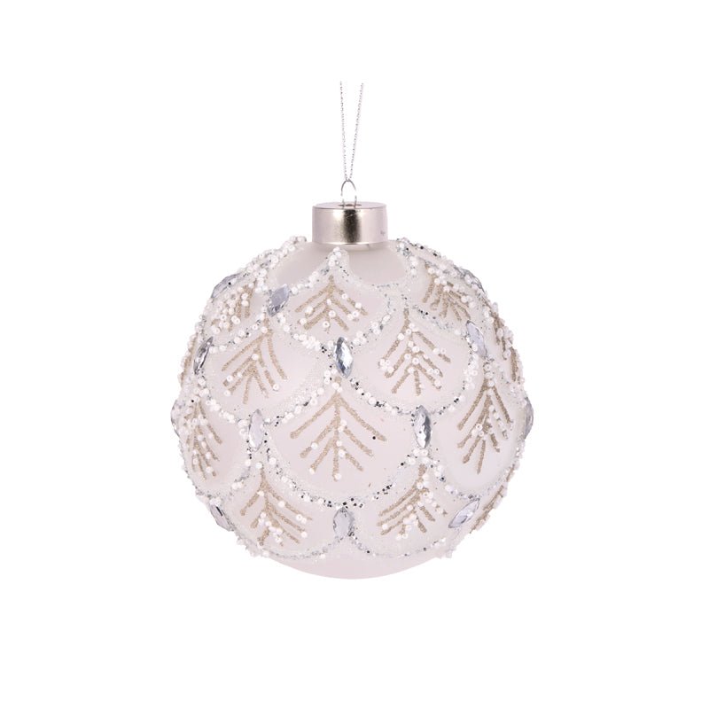 FROSTED FERN PLEAT BAUBLE - Pure Apotheca