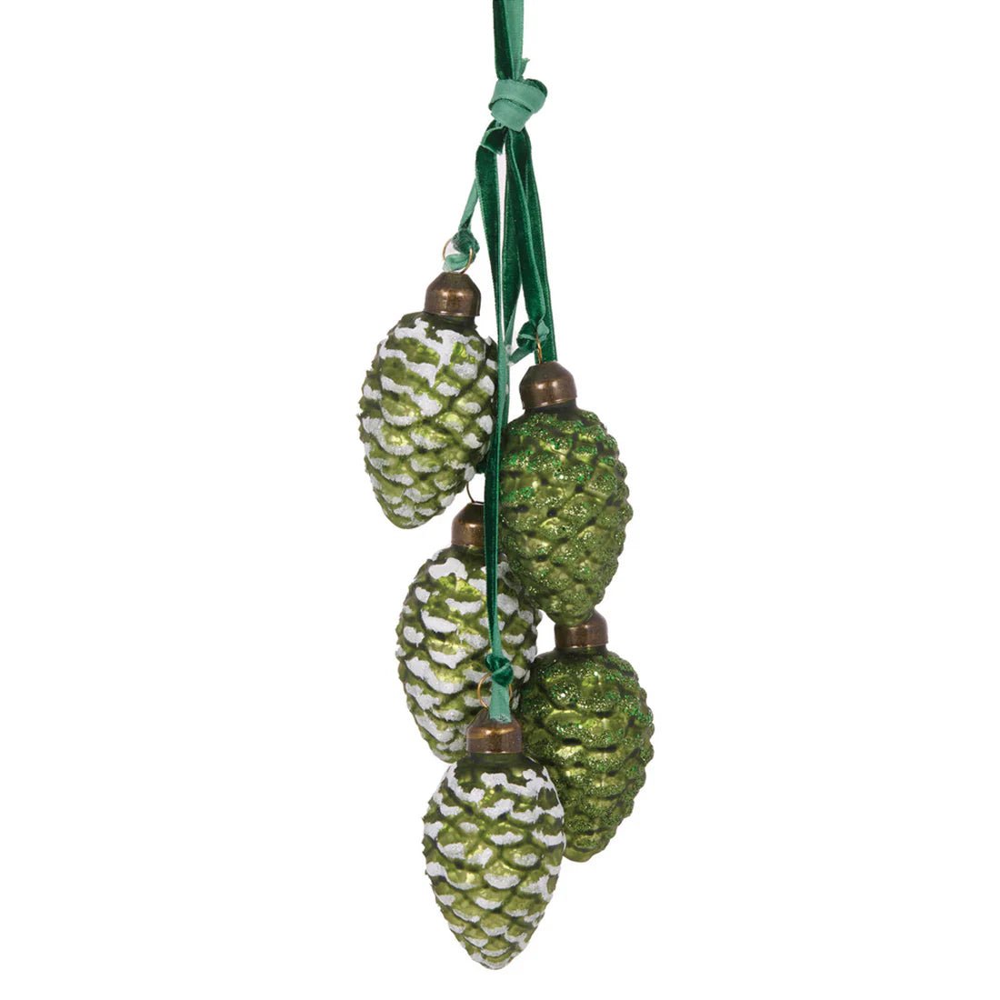 FROSTED GREEN PINECONE CLUSTER - Pure Apotheca