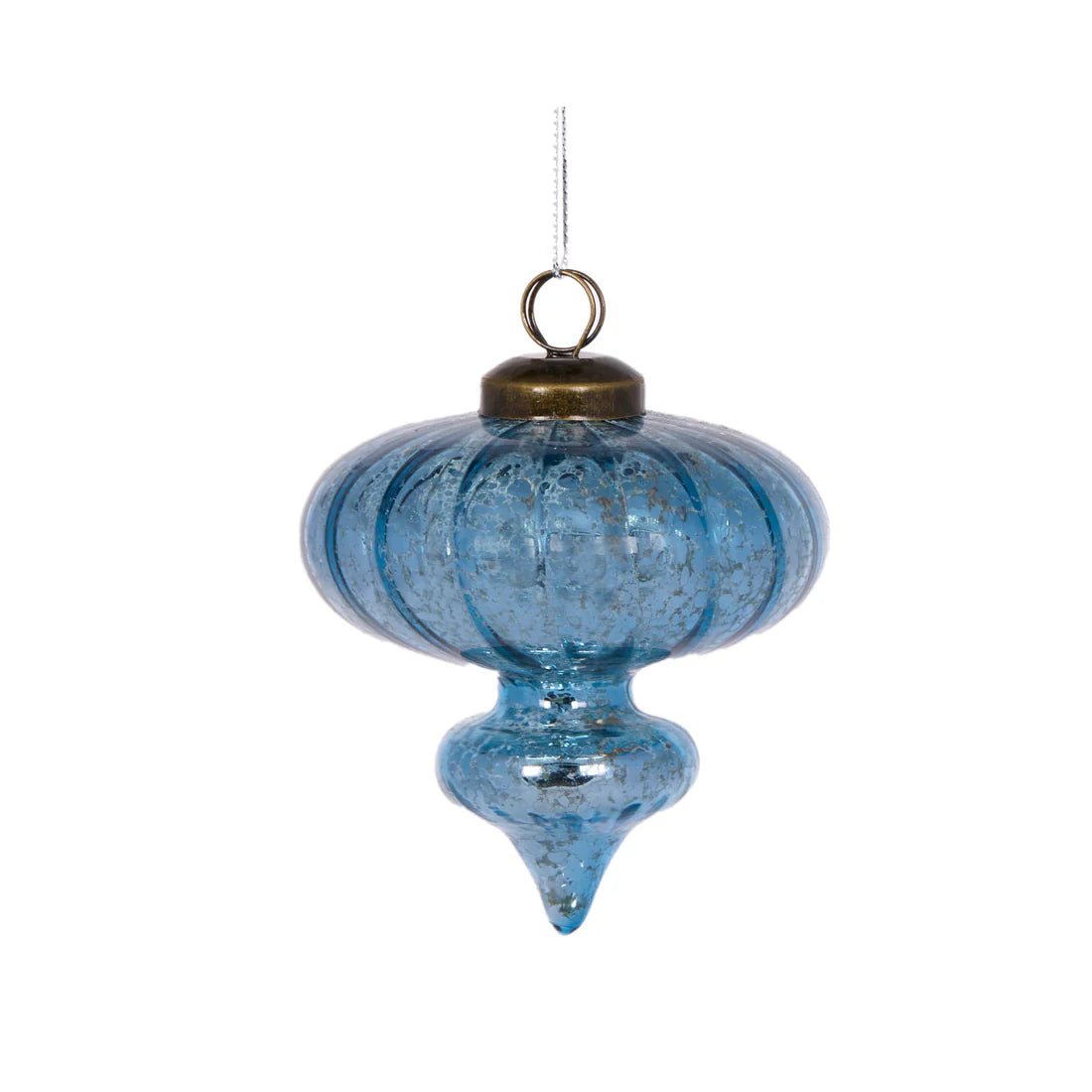 FROSTY BLUE MERCURY DROP BAUBLE - Pure Apotheca