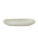 Gaia Ceramic Platter Natural Large - Pure Apotheca