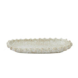 Gaia Ceramic Platter Natural Large - Pure Apotheca
