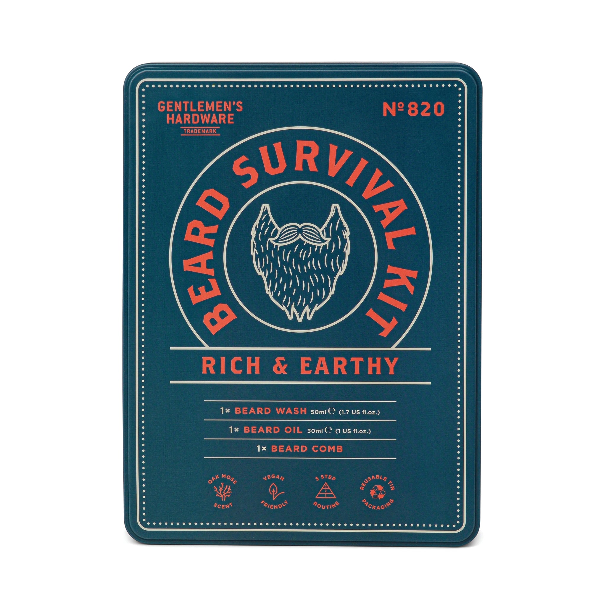 Gentleman’s Hardware Beard Survival Kit - Pure Apotheca