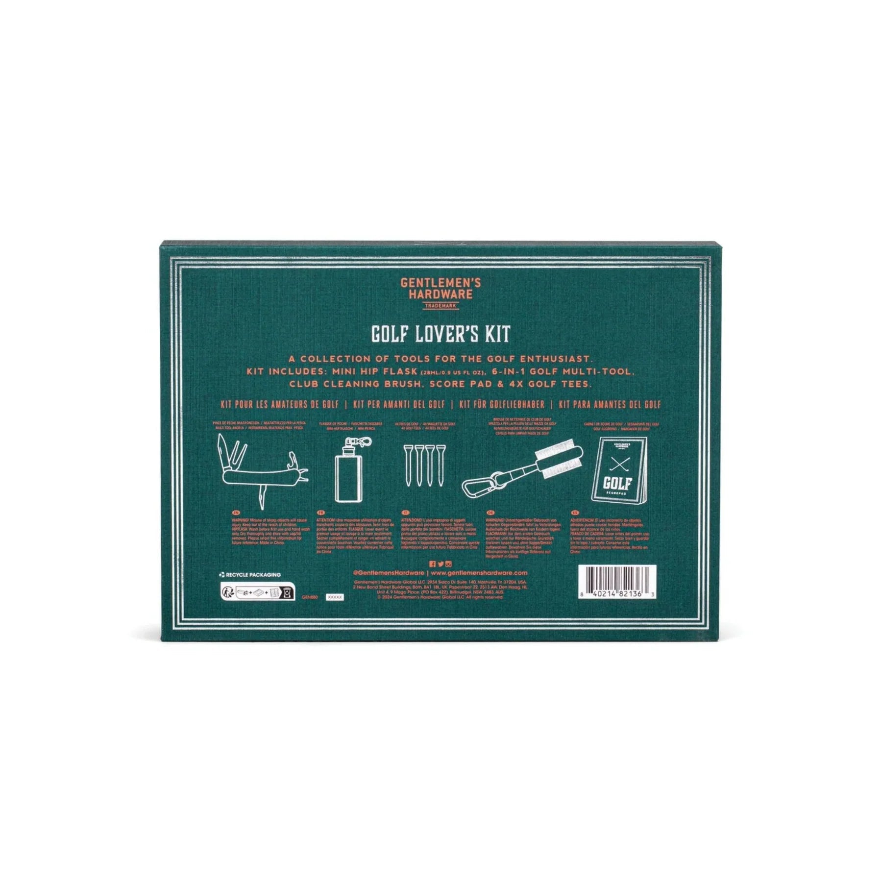 Gentleman’s Hardware Golf Lovers Kit - Pure Apotheca