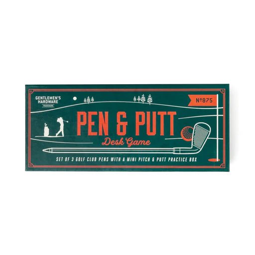 Gentleman's Hardware Pen & Putt Desk Game - Golf Club Pens - Pure Apotheca