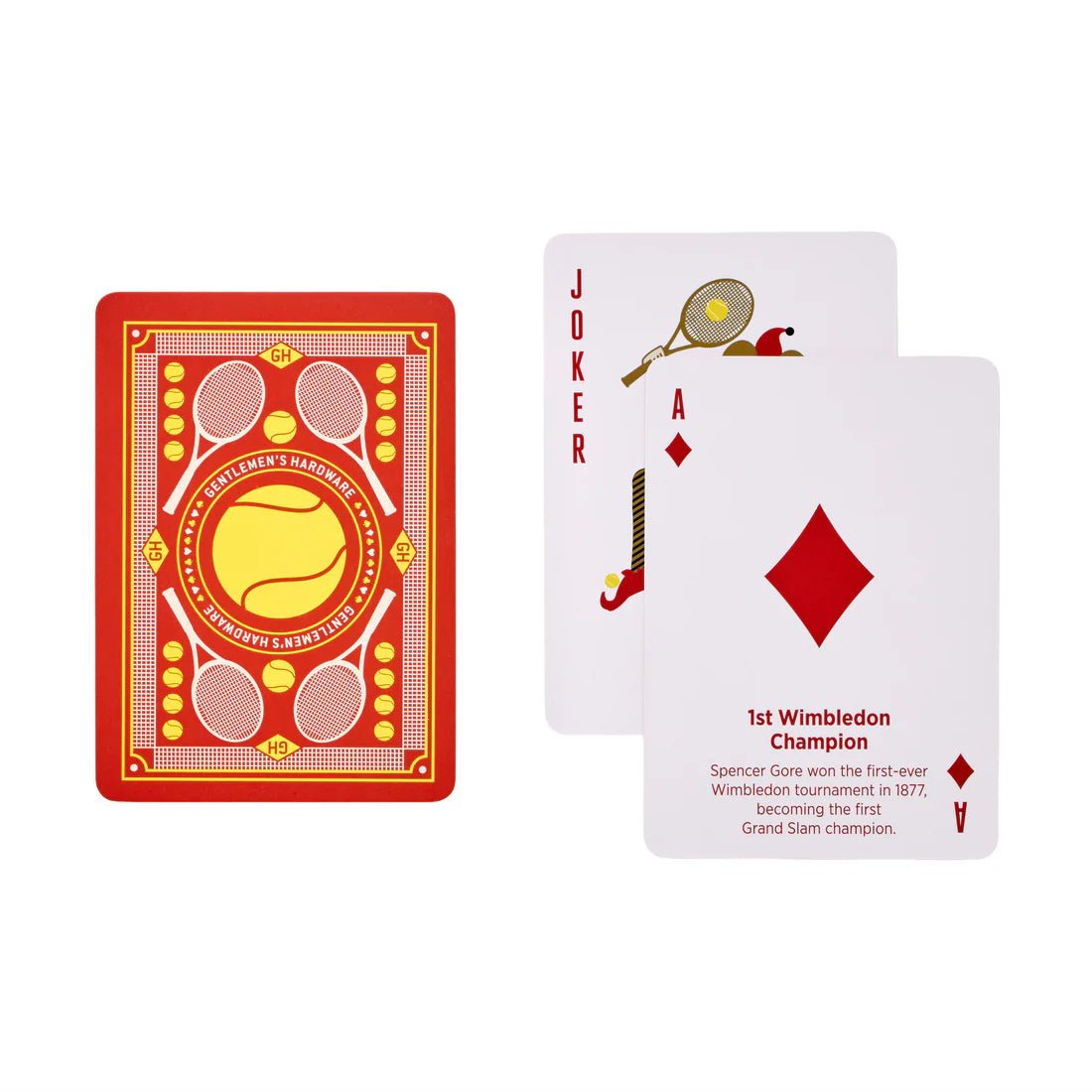 Gentleman’s Hardware Playing Cards - Tennis - Pure Apotheca