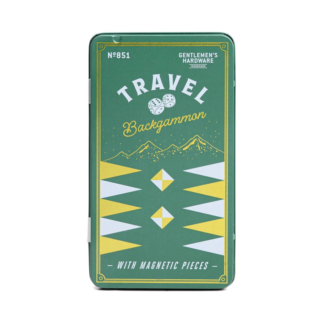 Gentleman’s Hardware Travel Backgammon - Pure Apotheca