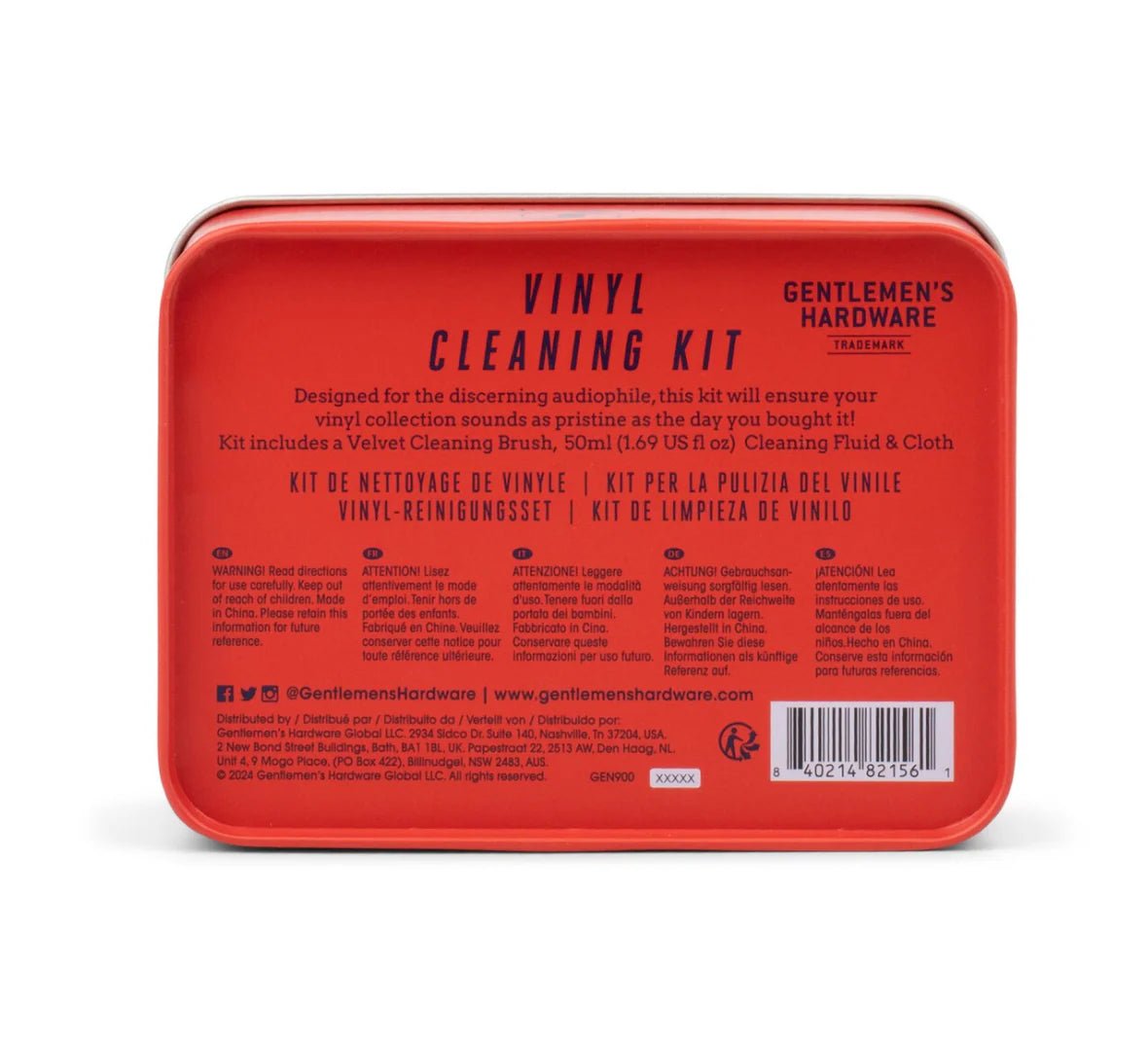 Gentleman’s Hardware Vinyl Cleaning Kit - Pure Apotheca