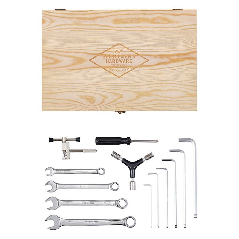 Gentlemen's Hardware Bicycle Tool Kit in Wooden Box - Pure Apotheca