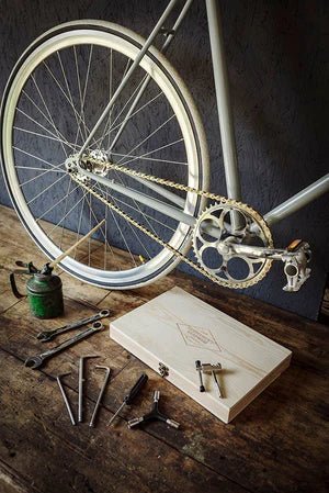 Gentlemen's Hardware Bicycle Tool Kit in Wooden Box - Pure Apotheca