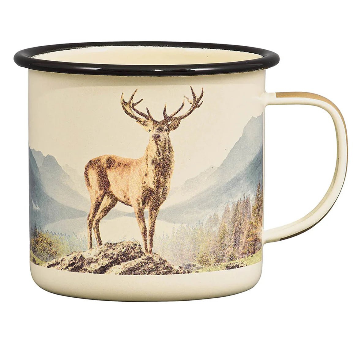 Gentlemen’s Hardware Enamel Mug - Deer - Pure Apotheca