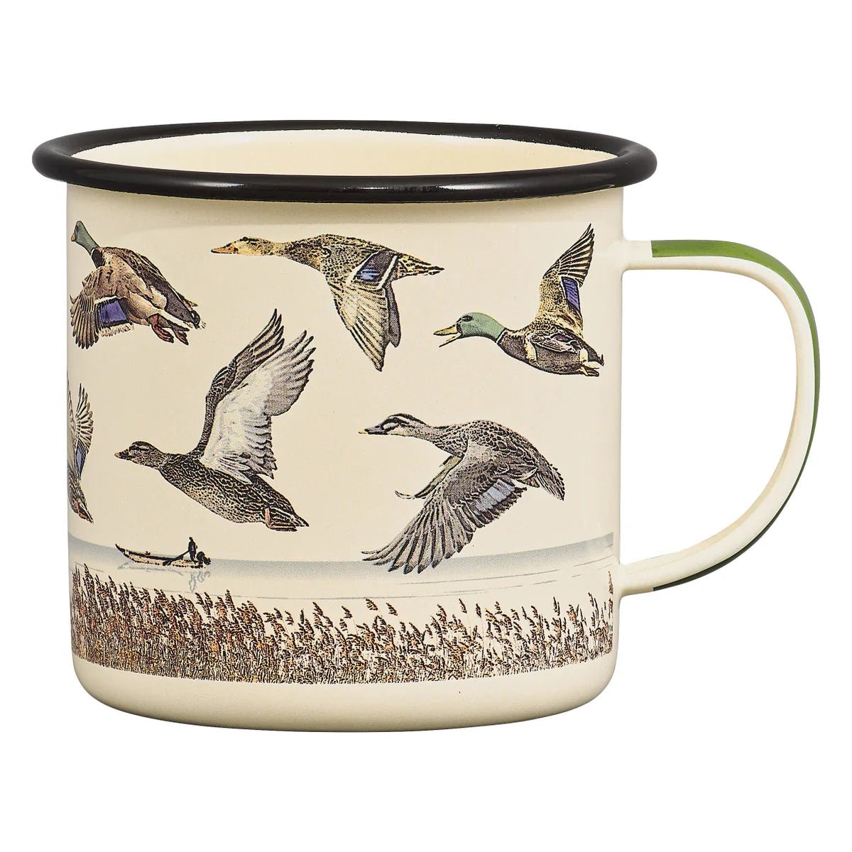 Gentlemen’s Hardware Enamel Mug - Lake & Ducks - Pure Apotheca