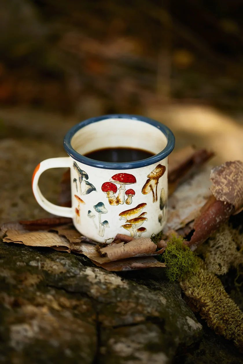 Gentlemen’s Hardware Enamel Mug - Mushroom - Pure Apotheca