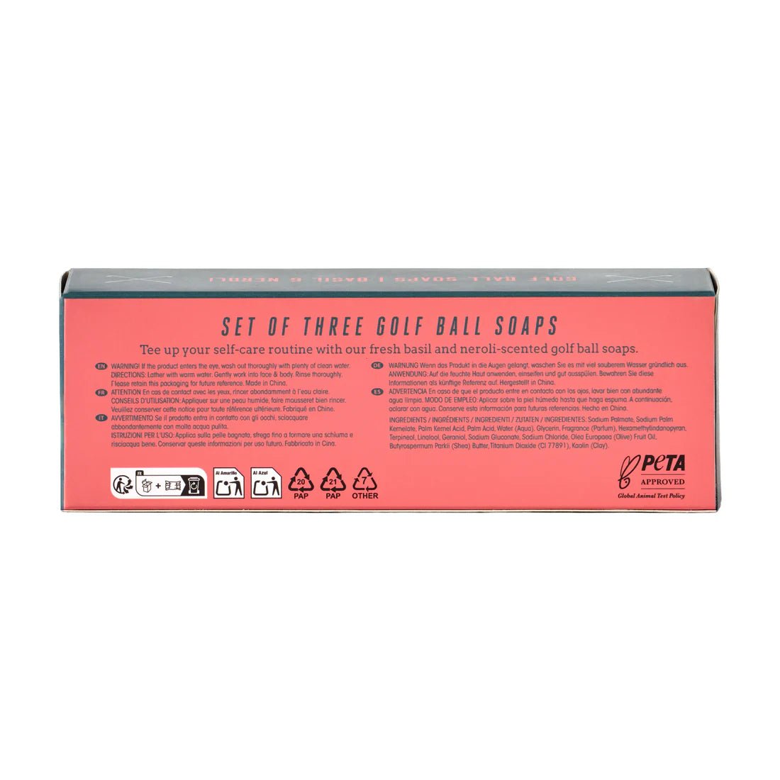 Gentlemen’s Hardware Golf Ball Soaps 3pk - Pure Apotheca